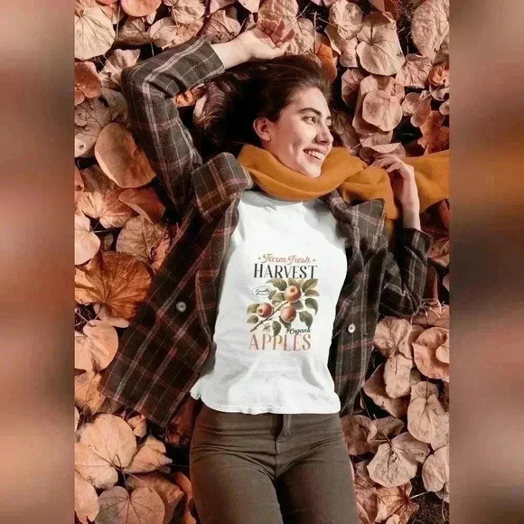 Fresh market apples tee shirt unisex - Picture 3 of 3